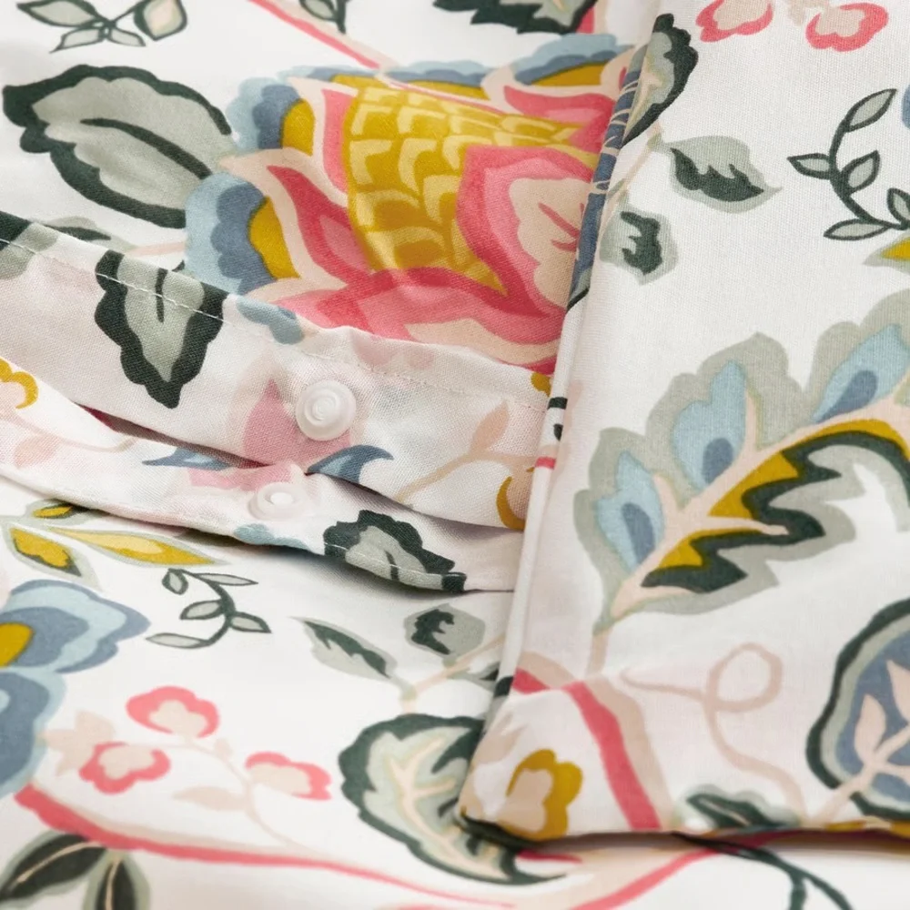 Floral Patterned Duvet Set